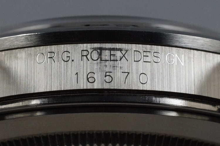 1995 Rolex Explorer II 16570 Black Dial