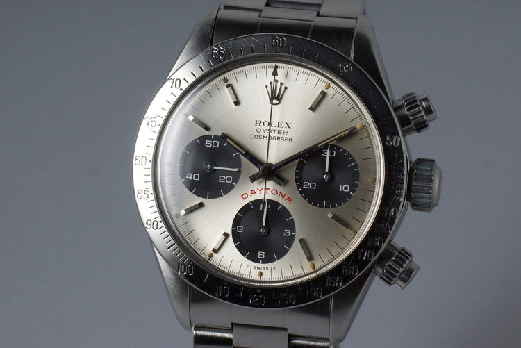 1978 Rolex Daytona 6265 Big Red Silver Dial