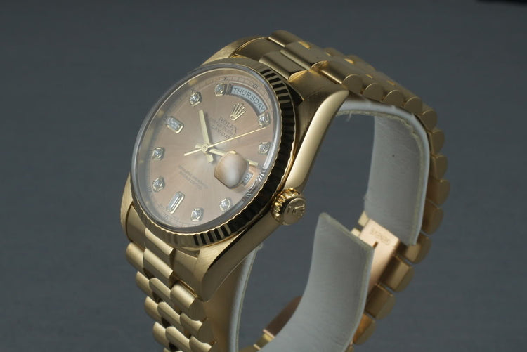 President 18238 with tropical diamond dial