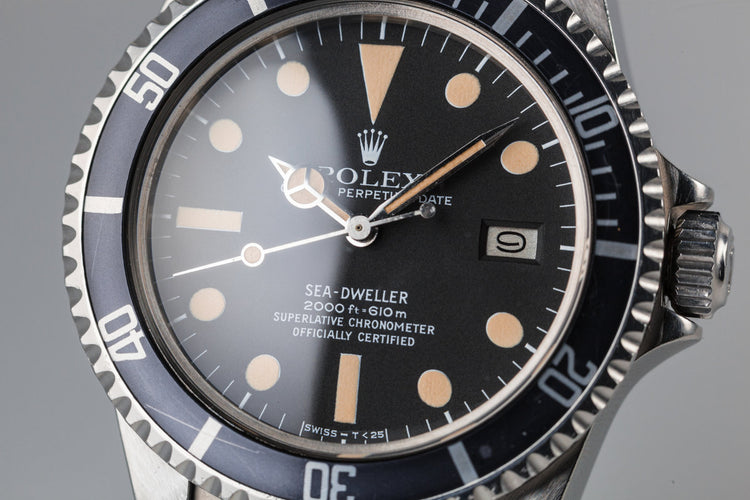 1979 Rolex Sea_Dweller 1665 with MK I Dial and Box