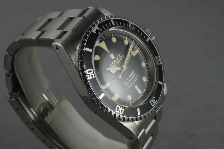 1966 Rolex Submariner 5512 with Glossy Bart Simpson Gilt Dial