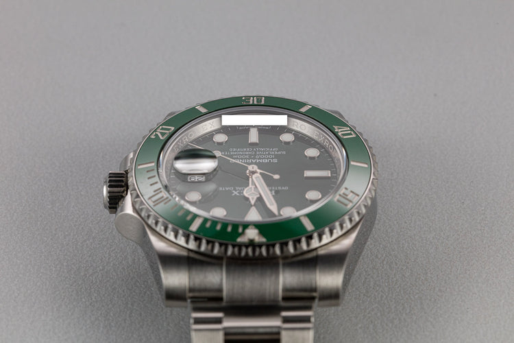 2019 Rolex Green Submariner 116610LV "Hulk" with Box and Papers