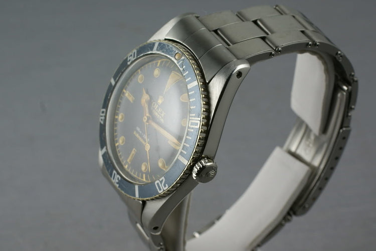 1958 Rolex Submariner Ref: 5508 exclamation dial