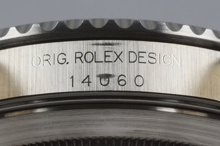 1997 Rolex Submariner 14060 with Box and Papers