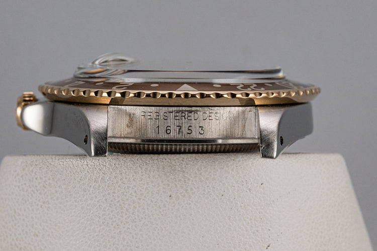 1979 Rolex Two-Tone GMT-Master 16753 with Rootbeer Nipple Dial