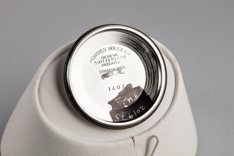 1973 Rolex DateJust 1603 Silver Sigma Dial