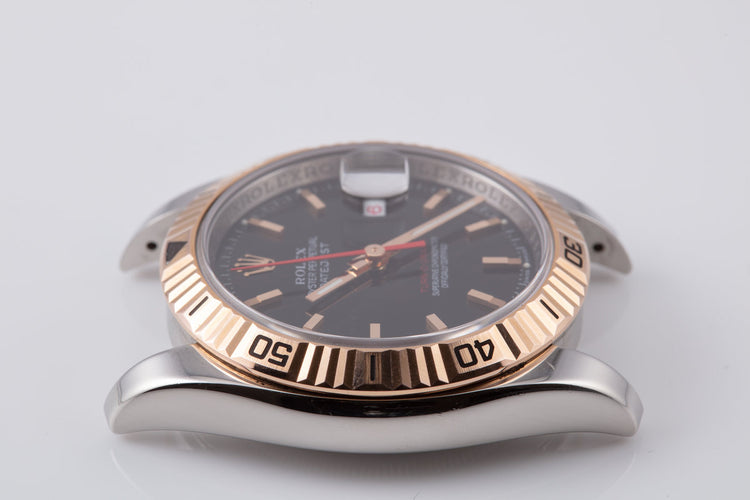 2006 Rolex Two Tone RG DateJust 116261 Turn-O-Graph with Box and Card