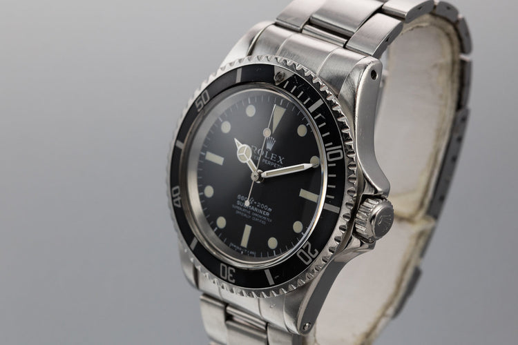 1970 Rolex Submariner 5512 Serif Dial
