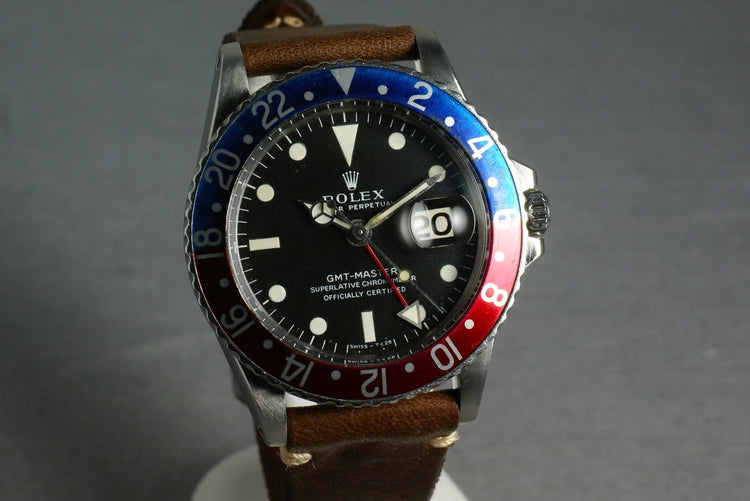 Rolex GMT 1675 with Mark 1 Dial