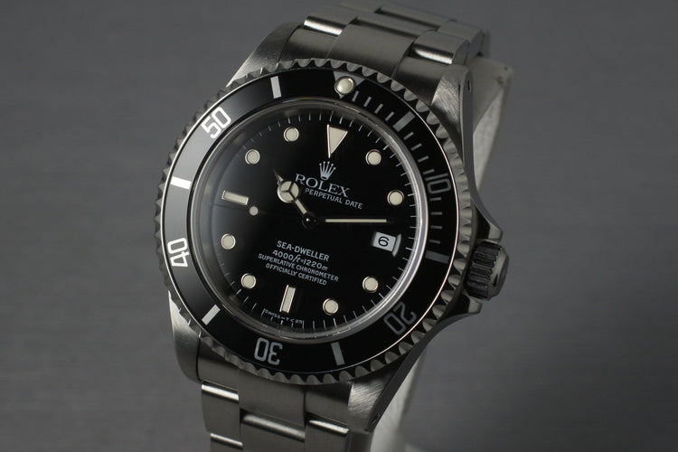 1997 Rolex Sea Dweller 16600
