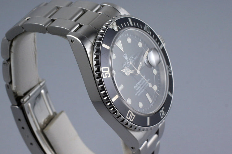 1999 Rolex Submariner 16610