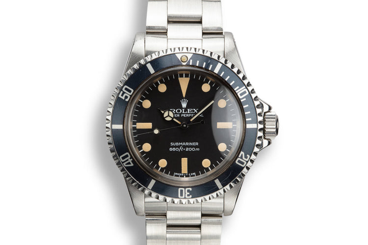 1979 Rolex Submariner 5513 with Mark 2 Maxi Dial