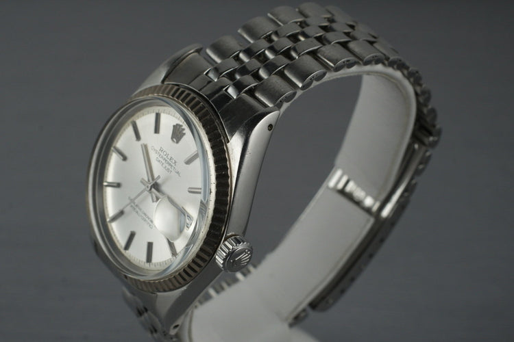 1969 Rolex Date Just 1601 Non-Luminous Dial
