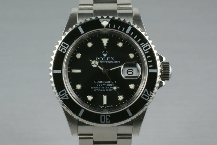 Rolex Submariner “Regatta Award” 16610