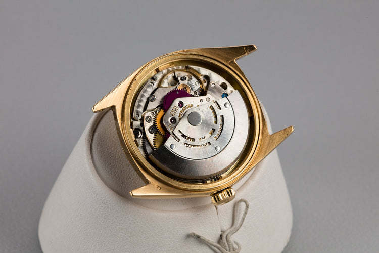 1965 Rolex 18K YG DateJust 1601 Blue Dial