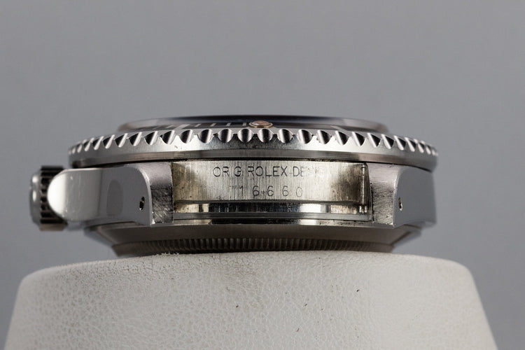 1980 Rolex Sea-Dweller 16660 Matte Dial with Box and Papers