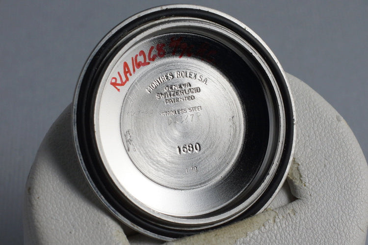 1970 Rolex Red Submariner 1680 Mark IV Dial