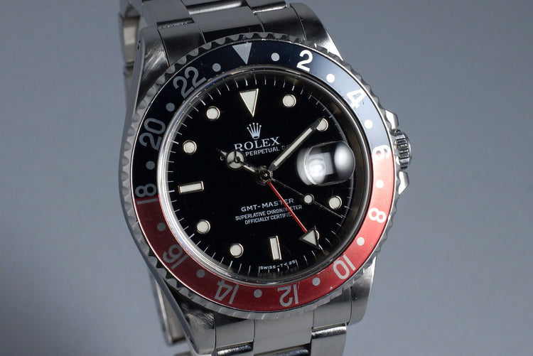 1999 Rolex GMT 16700 with Box and Papers