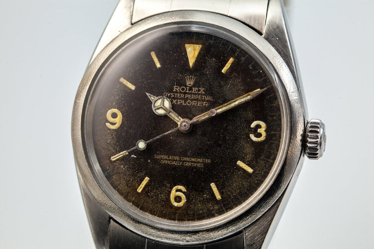 1967 Rolex Explorer 1016 with Tropical Gilt Dial