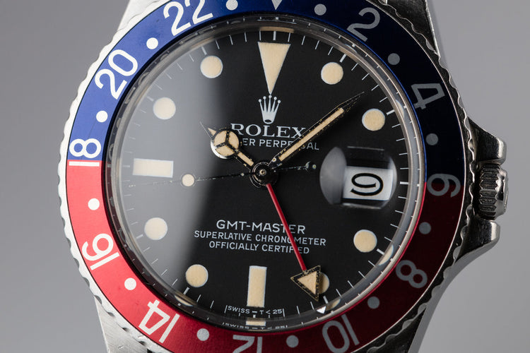 1981 Rolex GMT-Master 16750 "Pepsi"