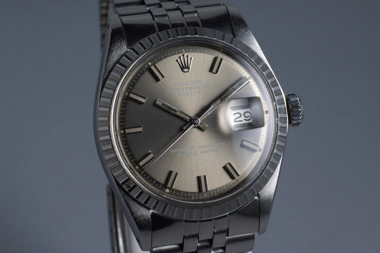 1971 Rolex DateJust 1603 with Gray ‘Wide Boy’ Sigma Dial
