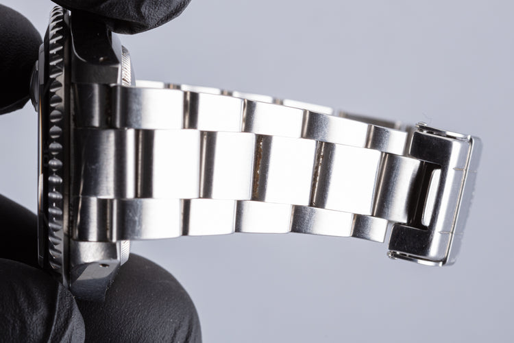 2000 Unpolished Rolex Submariner 16610 with Box & Papers