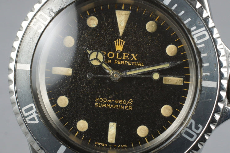 1964 Rolex Submariner 5513 Gilt Dial