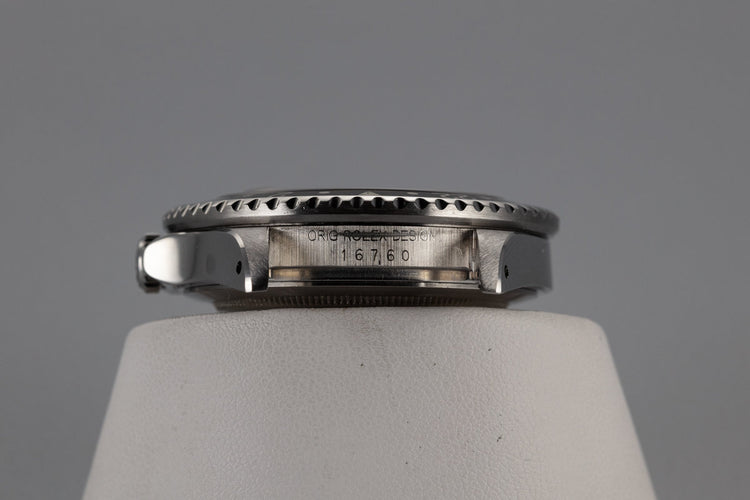 Rolex 1985 Fat Lady GMT-Master II with "Black Granite" Dial