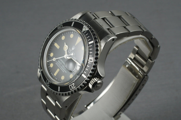 Rolex Submariner 1680 with creamy dial