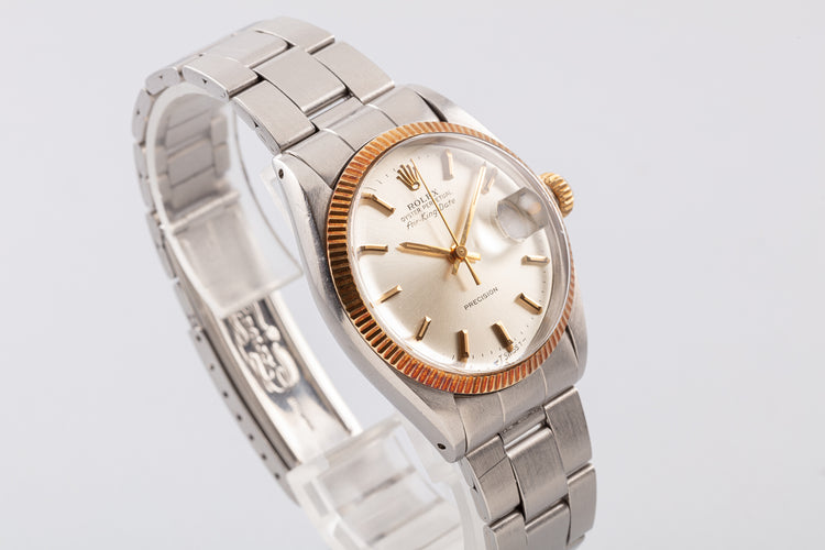 1972 Vintage Rolex Two Tone Air-King-Date 5701 Coca- Cola Award Watch Box & Papers