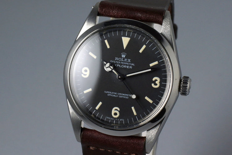 1969 Rolex Explorer 1 1016 with RSC Papers