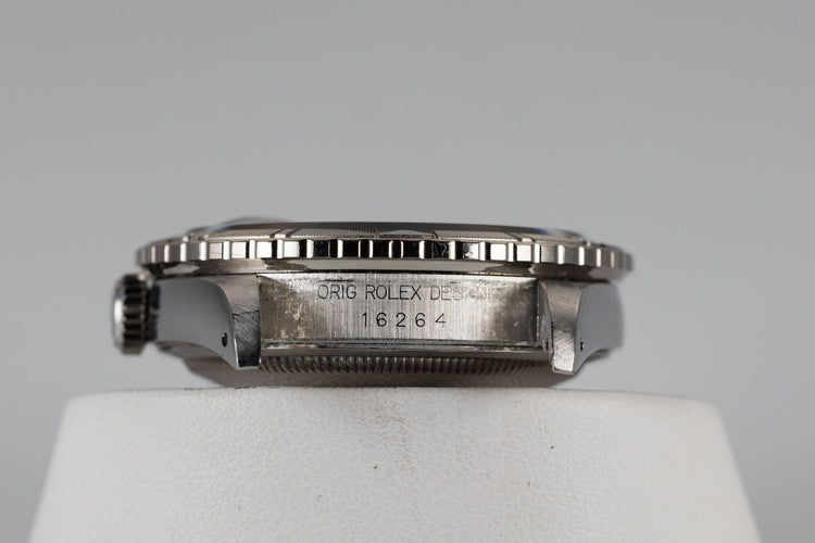 1991 Rolex DateJust "Thunderbird" 16264 Silver Dial