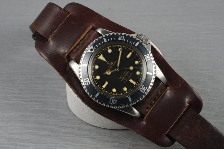 1964 Tudor Submariner 7928 PCG Gilt Chapter Ring Dial
