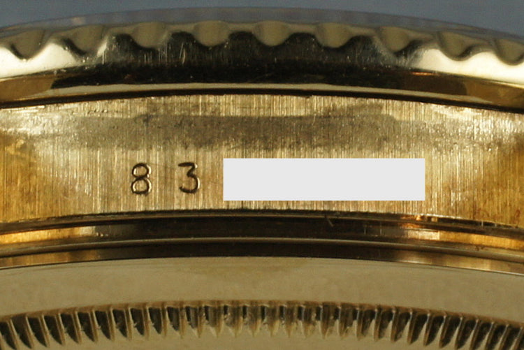 1985 Rolex 18K GMT Ref: 16758