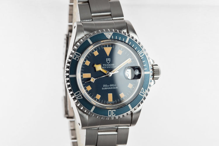 1980 Tudor Snowflake Submariner 94110 Blue