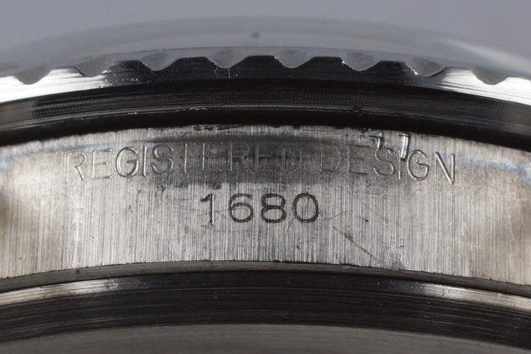 1970 Rolex Red Submariner 1680 Mark IV Dial