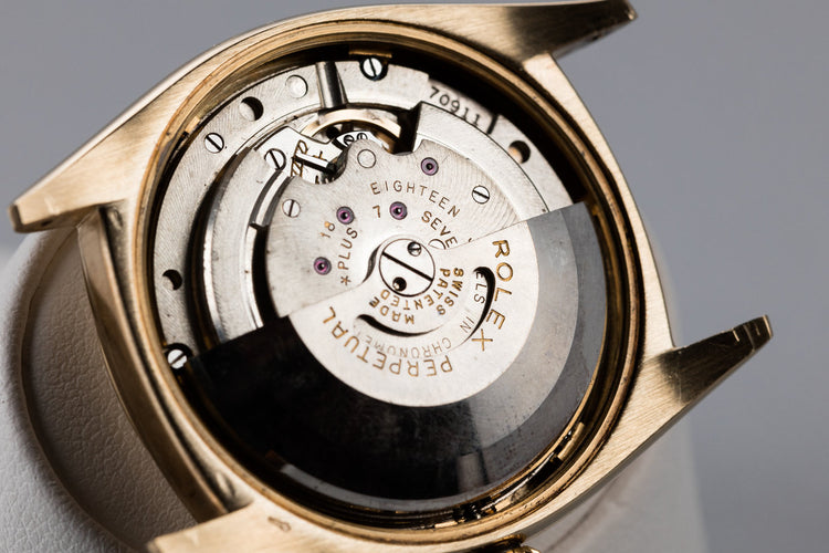 1965 Rolex 18K YG DateJust 6305