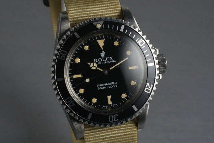 1985 Rolex Submariner 5513