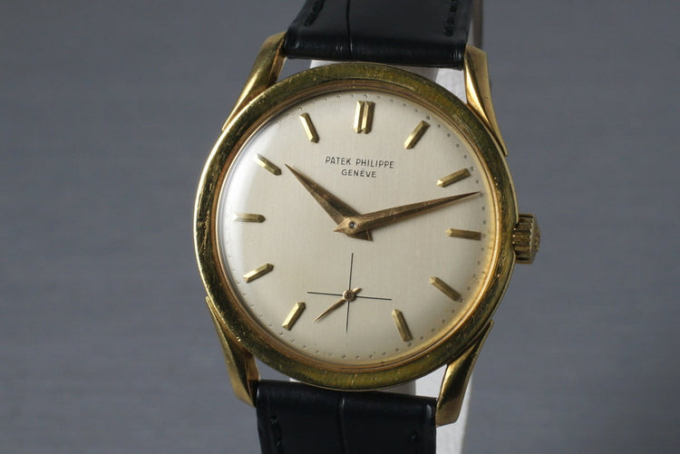 1960’s Patek Philippe Vintage Calatrava 2537 with Original Box and Papers