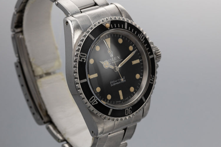 1966 Rolex Submariner 5513 with Meters First Dial