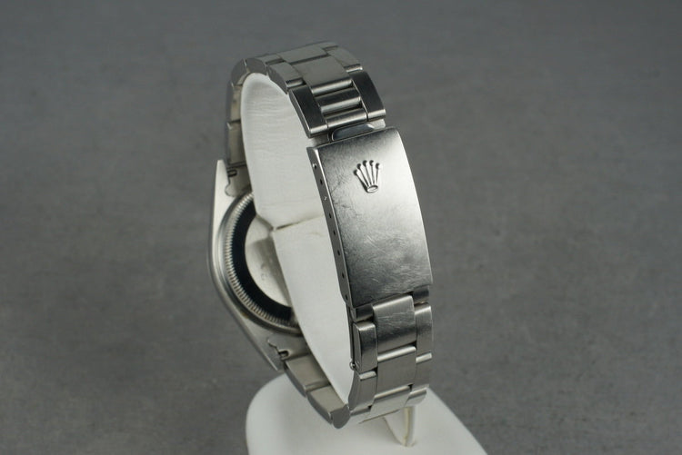 2000 Rolex White Arabic Dial Date 15200 With Box & Papers