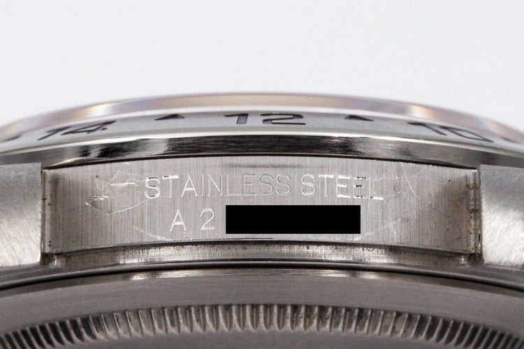 1999 Rolex Explorer II 16570 SWISS only dial