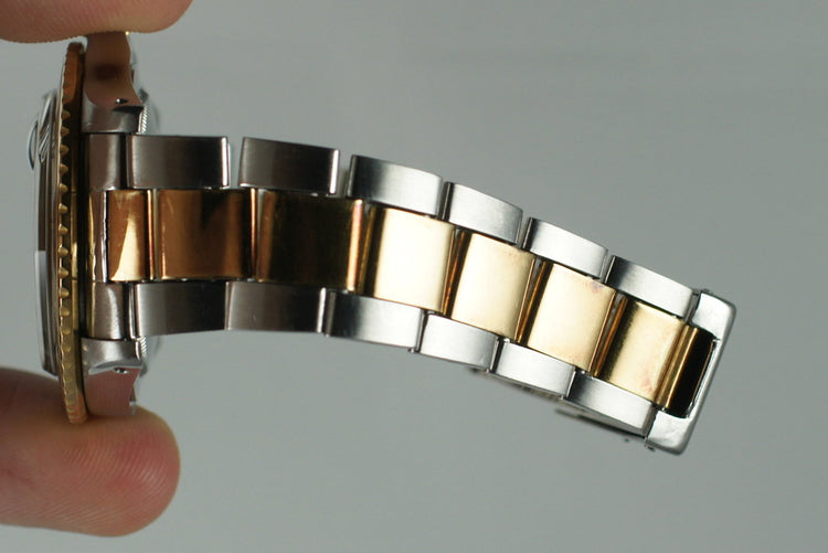 1967 Rolex Two Tone GMT 1675 Root Beer Dial with Service Papers