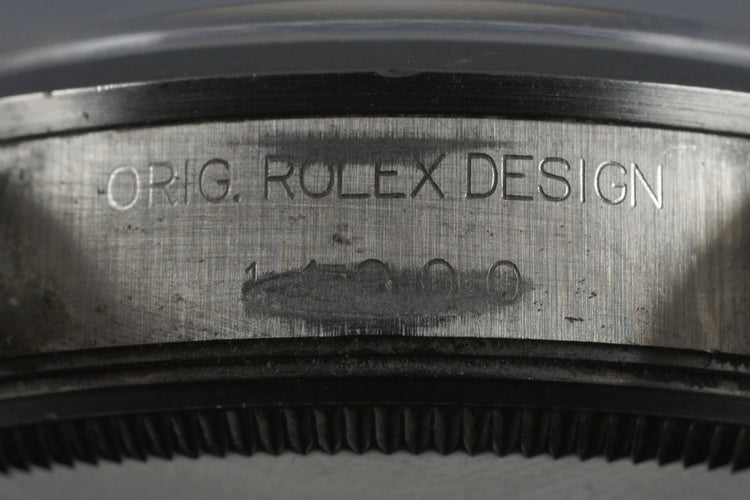 1997 Rolex Air King 14000 Black Dial with Box and Papers