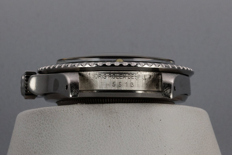 1987 Rolex Submariner 5513 Glossy Dial