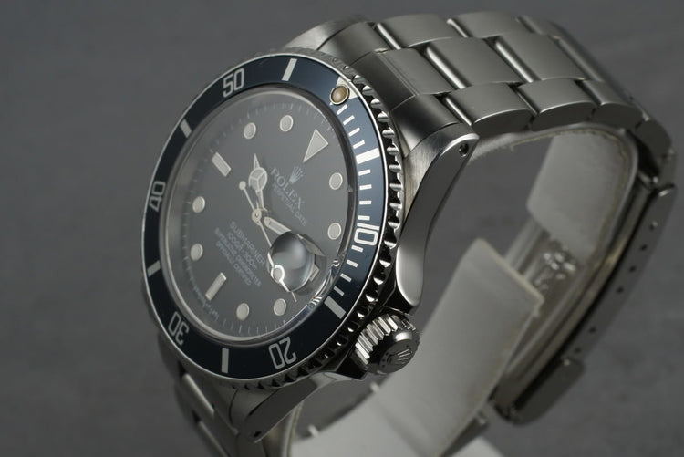 1986 Rolex Submariner 16800