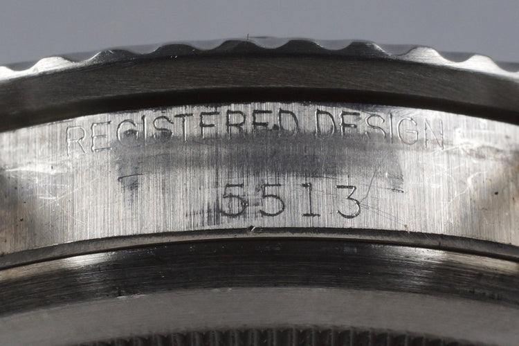 1967 Rolex Submariner 5513 Gilt Dial