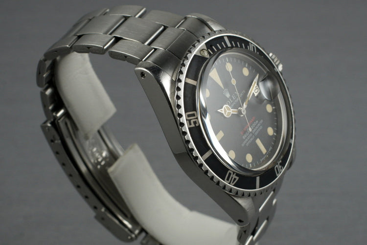 1970 Rolex Red Submariner 1680 Mark IV
