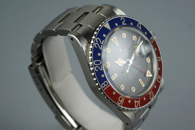 1986 Rolex GMT Master 16750