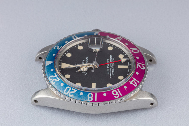 1979 Rolex GMT-Master 1675 with Fuchsia Bezel